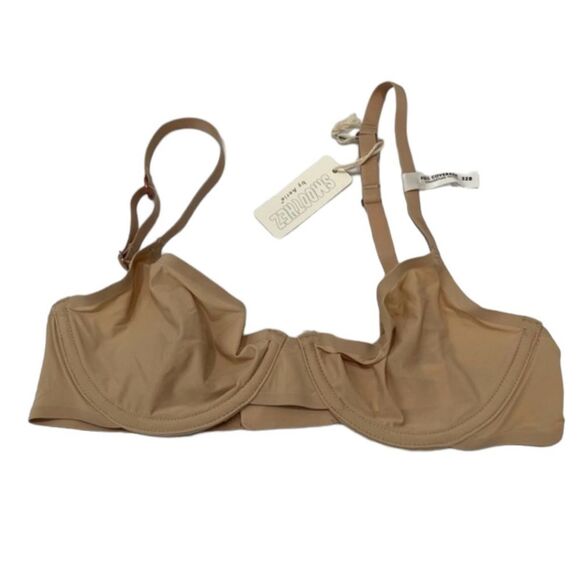 NWT Aerie Smoothez Full Coverage Unlined Bra in Sands Size 32B - Picture 1 of 8